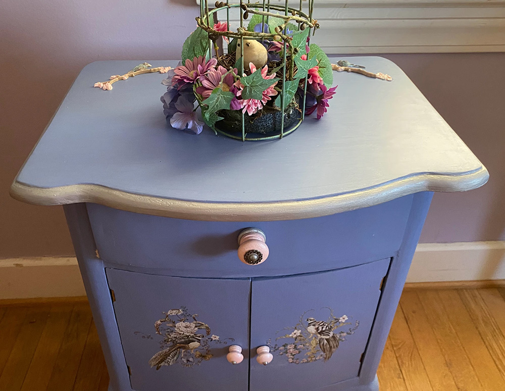 Lavender Side Table